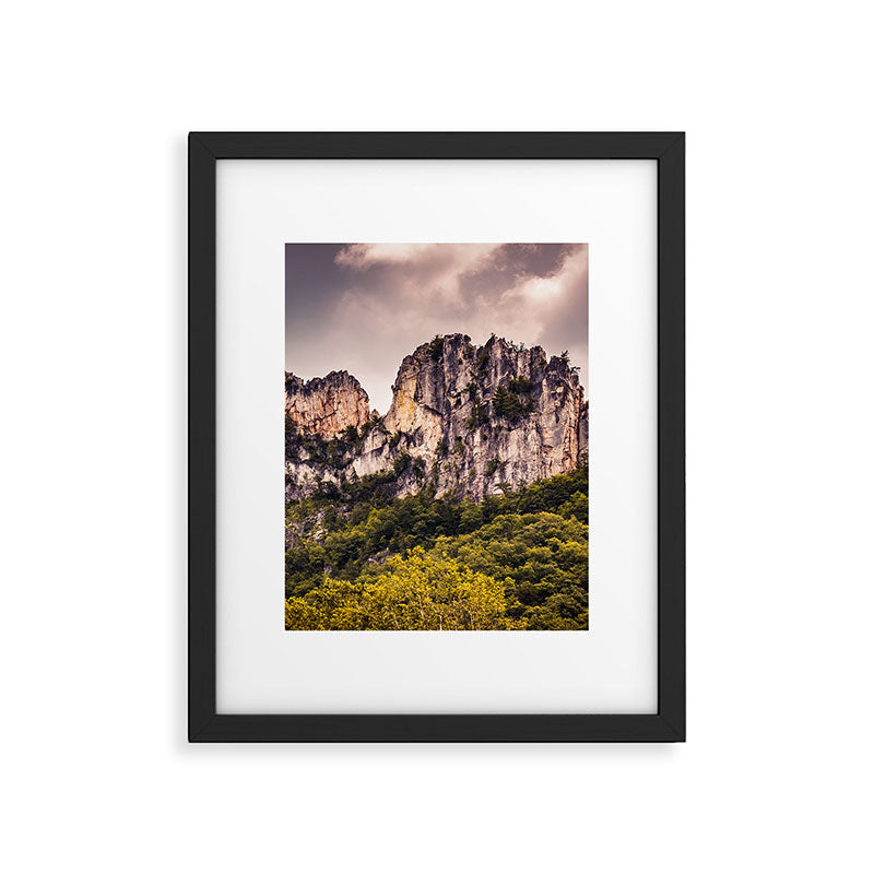Seneca Rocks State Park West Virginia Landscape Mountains Stormy Framed Art Print Gallery Image 5