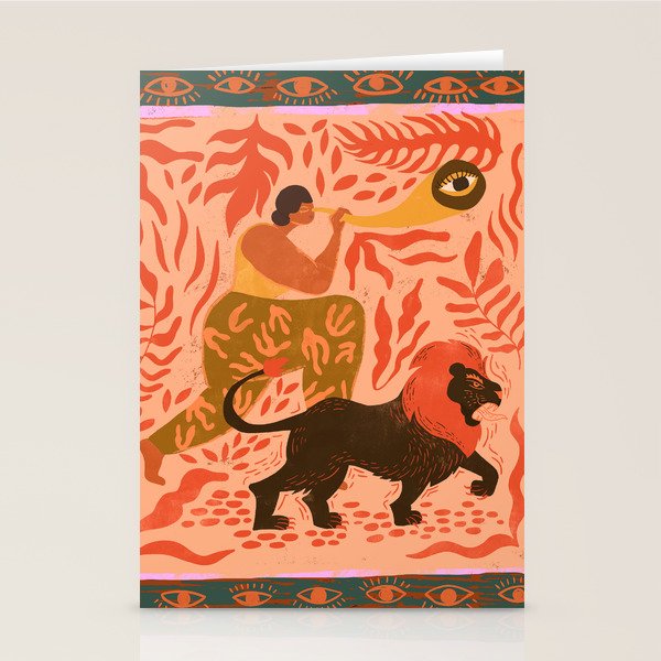Woman with Vision Stationery Card Gallery Image 2