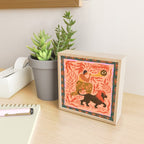 Woman with Vision Mini Art Print Gallery Image 2