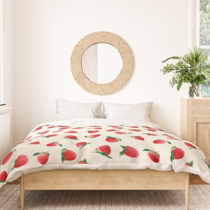Strawberry pattern Duvet Cover Gallery Image 3