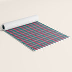 Classic Winter Plaid Flannel Yoga Mat Gallery Image 2