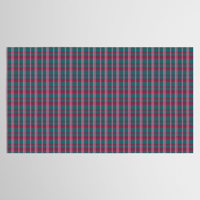 Classic Winter Plaid Flannel Tablecloth Gallery Image 2