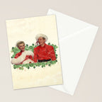 Phil & Judy (White Christmas) Stationery Card Gallery Image 2