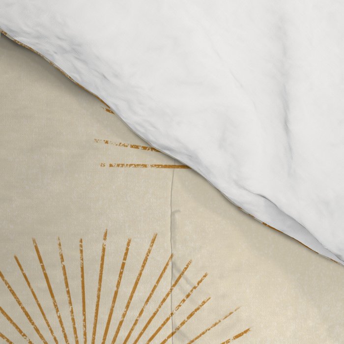 Sunrise - Desert Gold and Cream Comforter Gallery Image 4