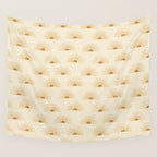 Sunrise - Desert Gold and Cream Wall Tapestry Gallery Image 4