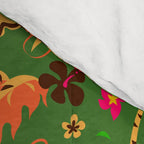 Tiki Temptress on Green Comforter Gallery Image 4