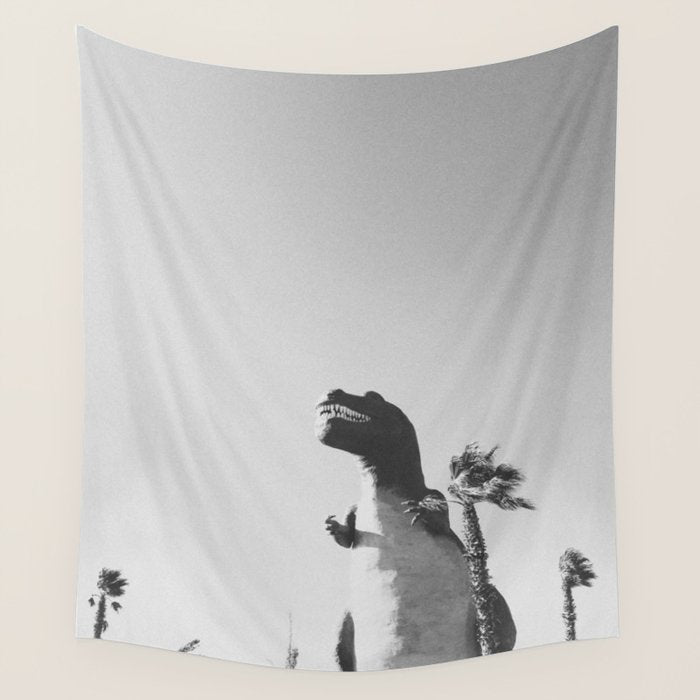 DINO / Cabazon Dinosaurs, California Wall Tapestry