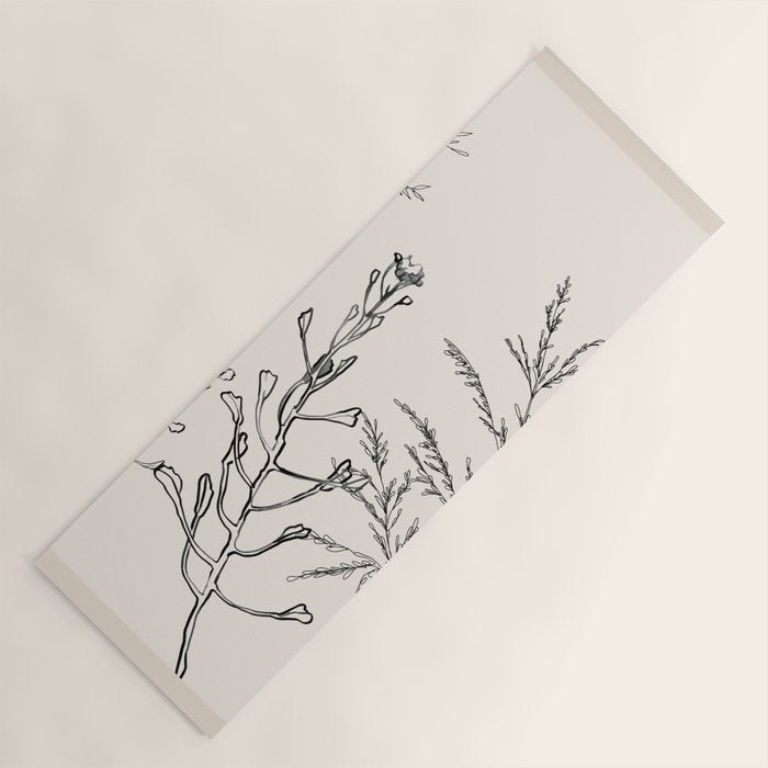 Minimalist Grass 2 Yoga Mat Gallery Image 1