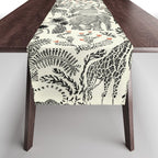 Wildlife Safari black ´n white Table Runner Gallery Image 1