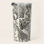 Wildlife Safari black ´n white Travel Mug Gallery Image 3