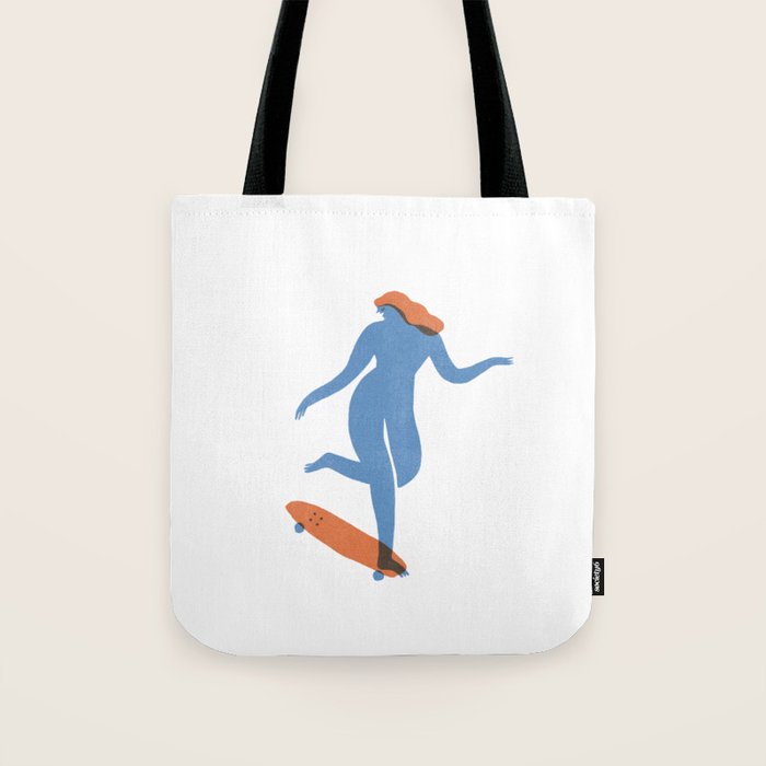 Skate girl Tote Bag Gallery Image 1