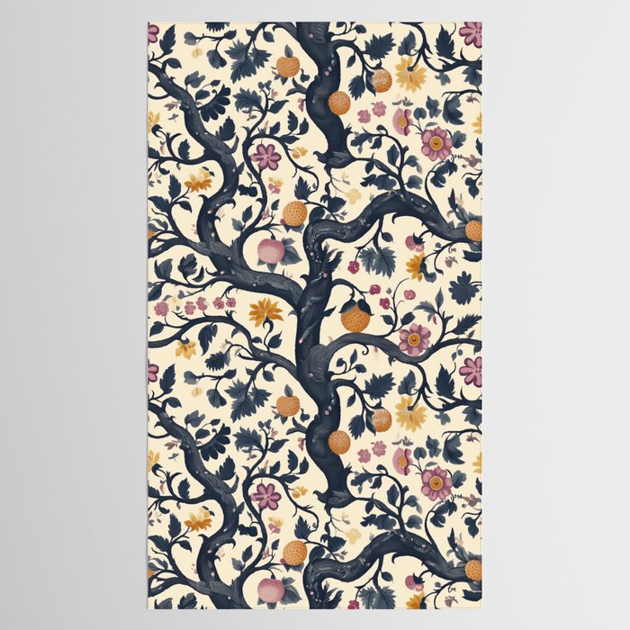 Romantic Botanica Autumn Whimsy Tablecloth Gallery Image 2