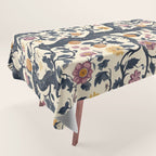Romantic Botanica Autumn Whimsy Tablecloth Gallery Image 1
