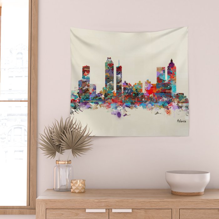 Atlanta Georgia Wall Tapestry Gallery Image 2