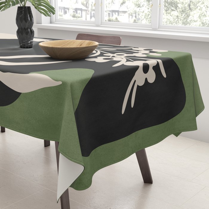 Abstract Blooms 3 Tablecloth Gallery Image 3