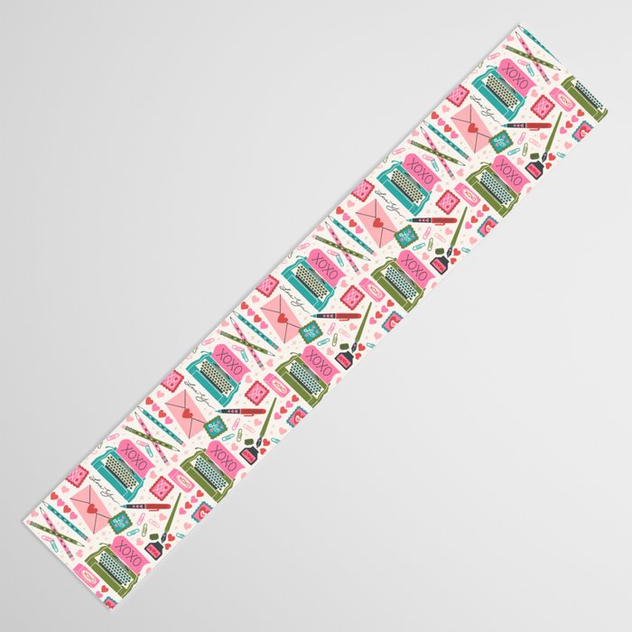 Vintage Mid-Century Stationery Table Runner Gallery Image 3