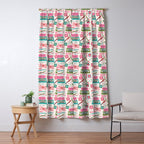 Vintage Mid-Century Stationery Window Curtain Gallery Image 5