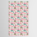 Vintage Mid-Century Stationery Tablecloth Gallery Image 2