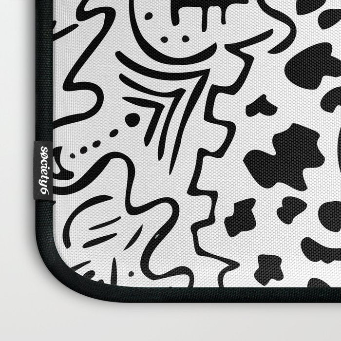 Doodle Art Laptop Sleeve Gallery Image 3