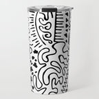Doodle Art Travel Mug Gallery Image 1