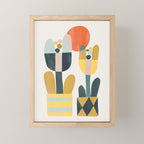 Two flowers Mini Art Print Gallery Image 1