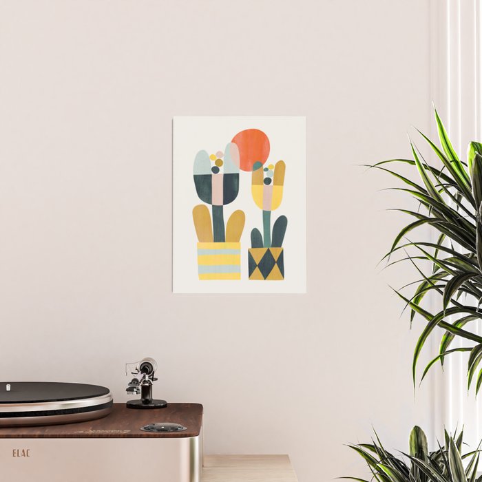 Two flowers Poster Gallery Image 2