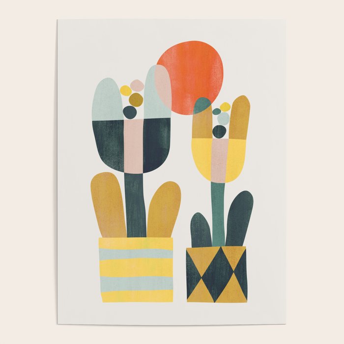 Two flowers Poster Gallery Image 1