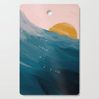 "One Wave At A Time" Cutting Board Gallery Image 1