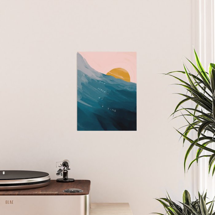 "One Wave At A Time" Poster Gallery Image 2
