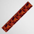 Grandma's Red Flowers Table Runner Gallery Image 3