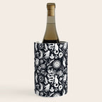 Witchy Things In Black And White Wine Chiller Gallery Image 1