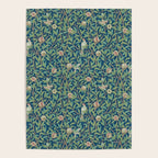 William Morris Bird and Pomegranate Blue Sage Poster Gallery Image 4