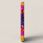 'Sunrise Over Harlem,' portrait painting in the style of Alma Thomas iPhone Case Gallery Image 2