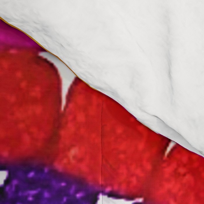 'Sunrise Over Harlem,' portrait painting in the style of Alma Thomas Comforter Gallery Image 4