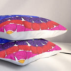 'Sunrise Over Harlem,' portrait painting in the style of Alma Thomas Pillow Sham Gallery Image 3