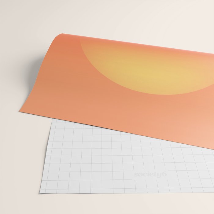 Ocean sunrise Wrapping Paper Gallery Image 2