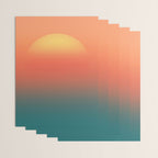 Ocean sunrise Wrapping Paper Gallery Image 3