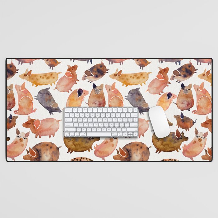 Pig Collection Desk Mat Gallery Image 1