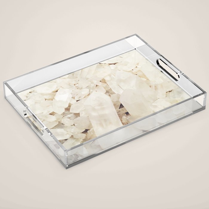 Quartz Crystals Acrylic Tray Gallery Image 1