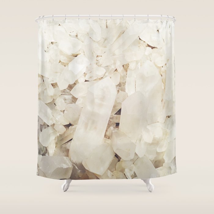 Quartz Crystals Shower Curtain Gallery Image 1