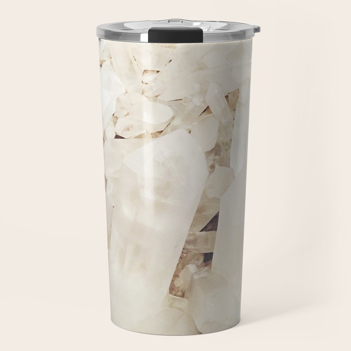 Quartz Crystals Travel Mug Gallery Image 1