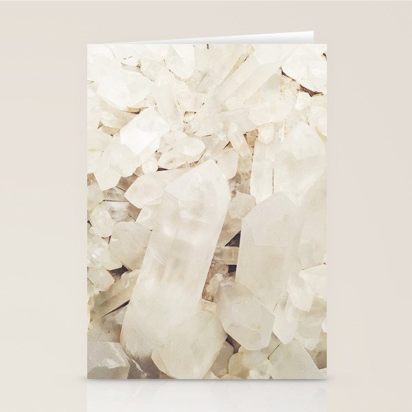 Quartz Crystals Stationery Card Gallery Image 1
