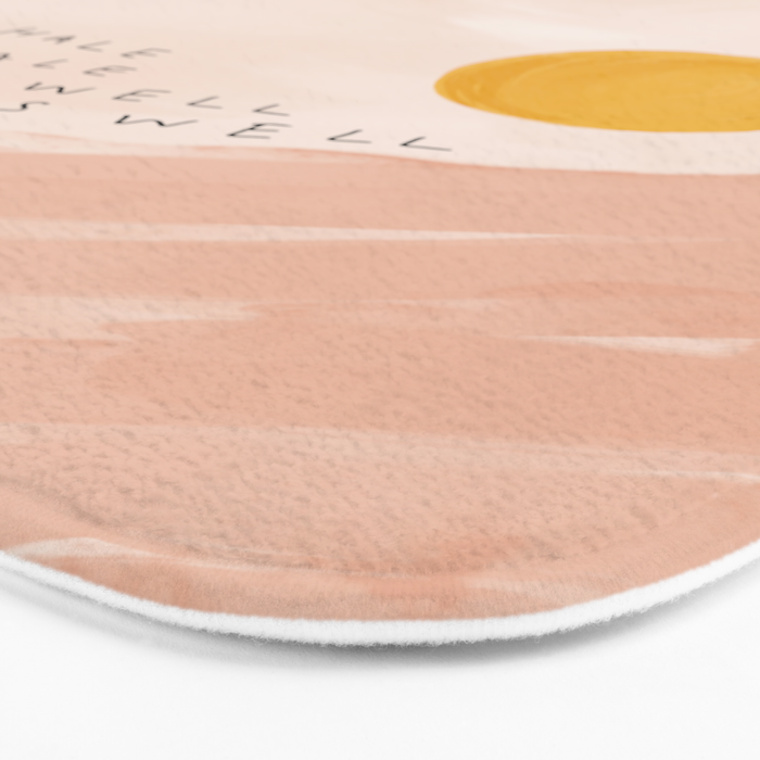 Inhale Exhale It Is Well It Is Well Bath Mat Gallery Image 3