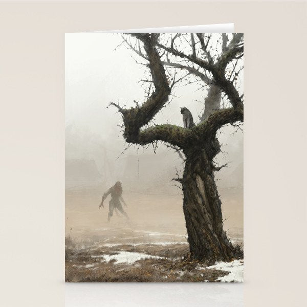 old apple tree Stationery Card Gallery Image 2