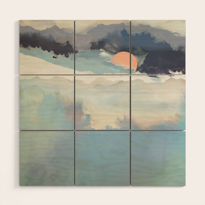 Mountain Dream Wood Wall Art Gallery Image 1