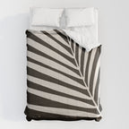Black and White Palm Frond Comforter Gallery Image 6