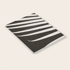 Black and White Palm Frond Notebook Gallery Image 3