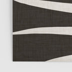 Black and White Palm Frond Poster Gallery Image 3
