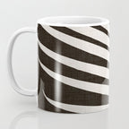 Black and White Palm Frond Coffee Mug Gallery Image 3