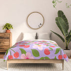 Cherry Pattern on Lavender Comforter Gallery Image 3